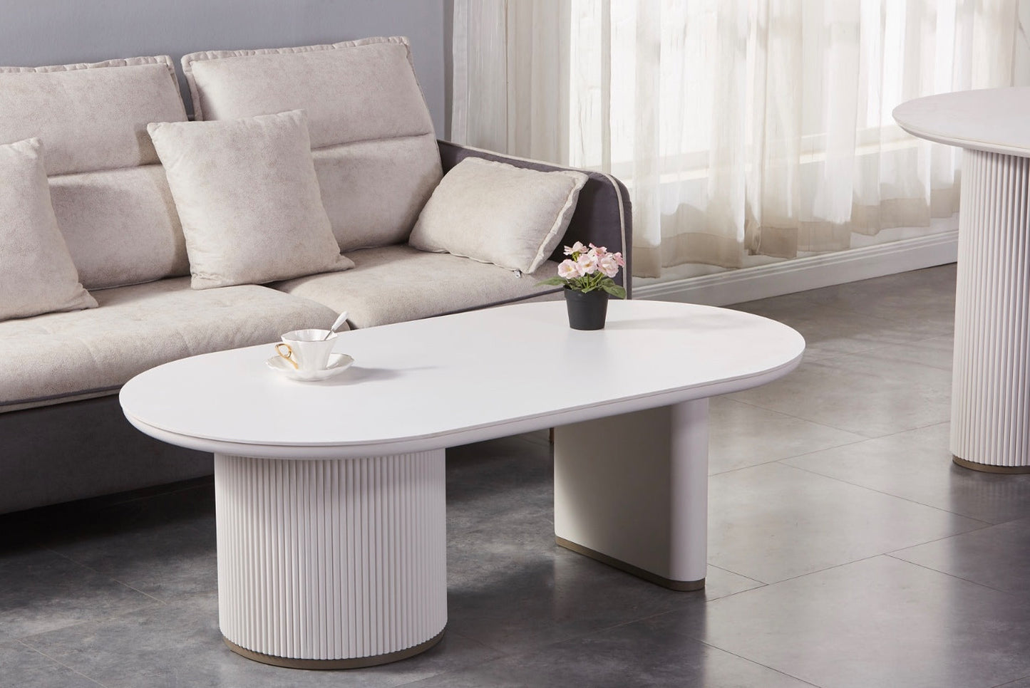 Ivory woonkamer - Wit