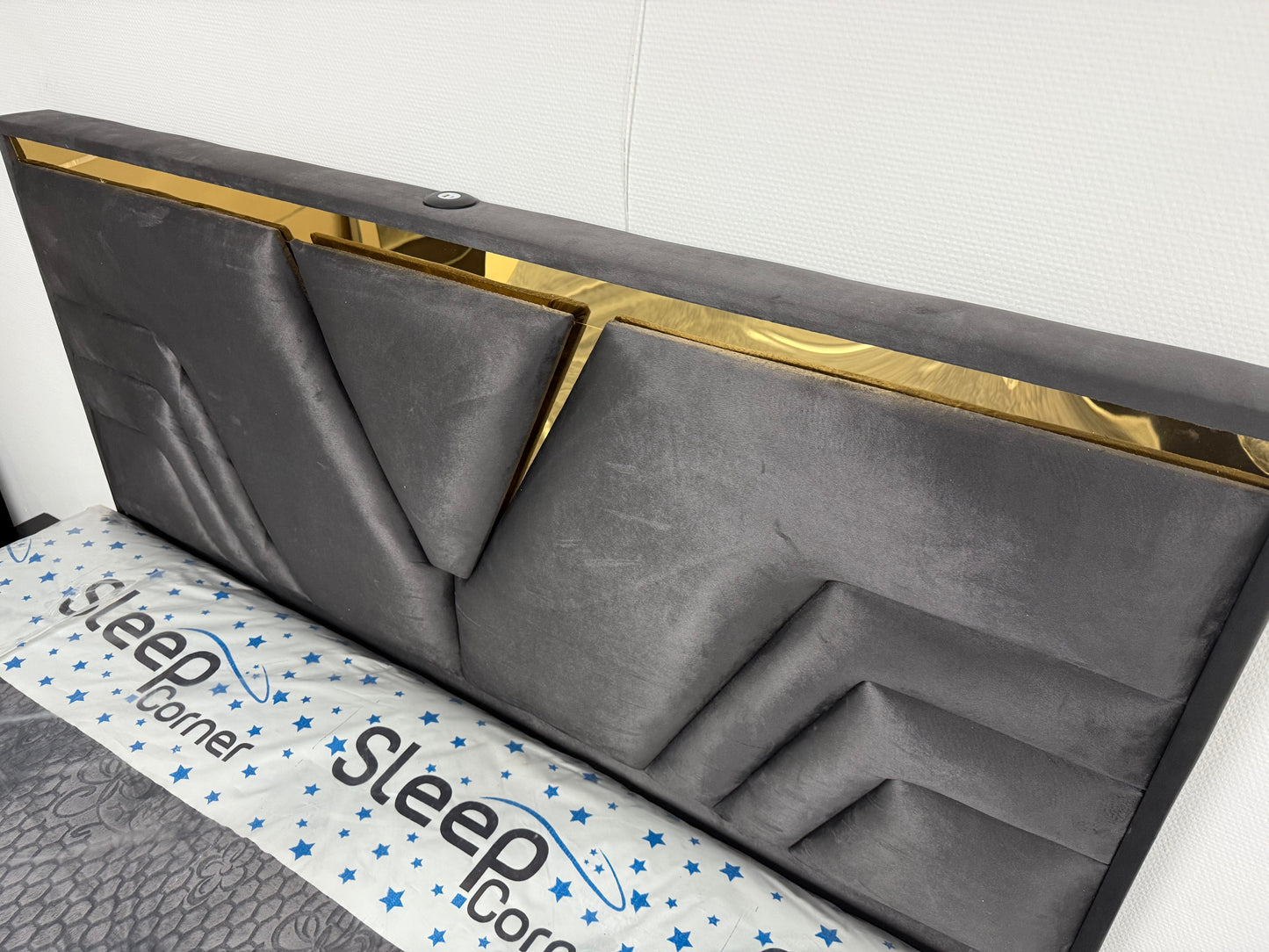 Aytac Boxspring met opbergruimte - Antraciet velvet