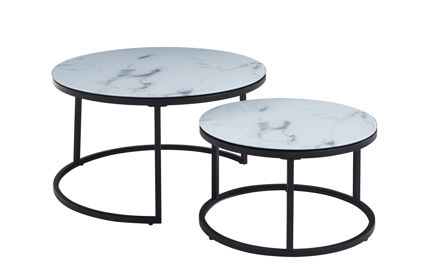 Marmo wit Salontafel Set van 2