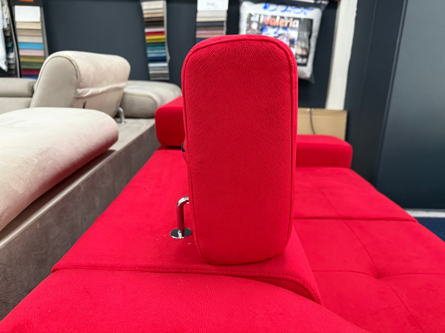 Bankstel 2 zits - Rood stof