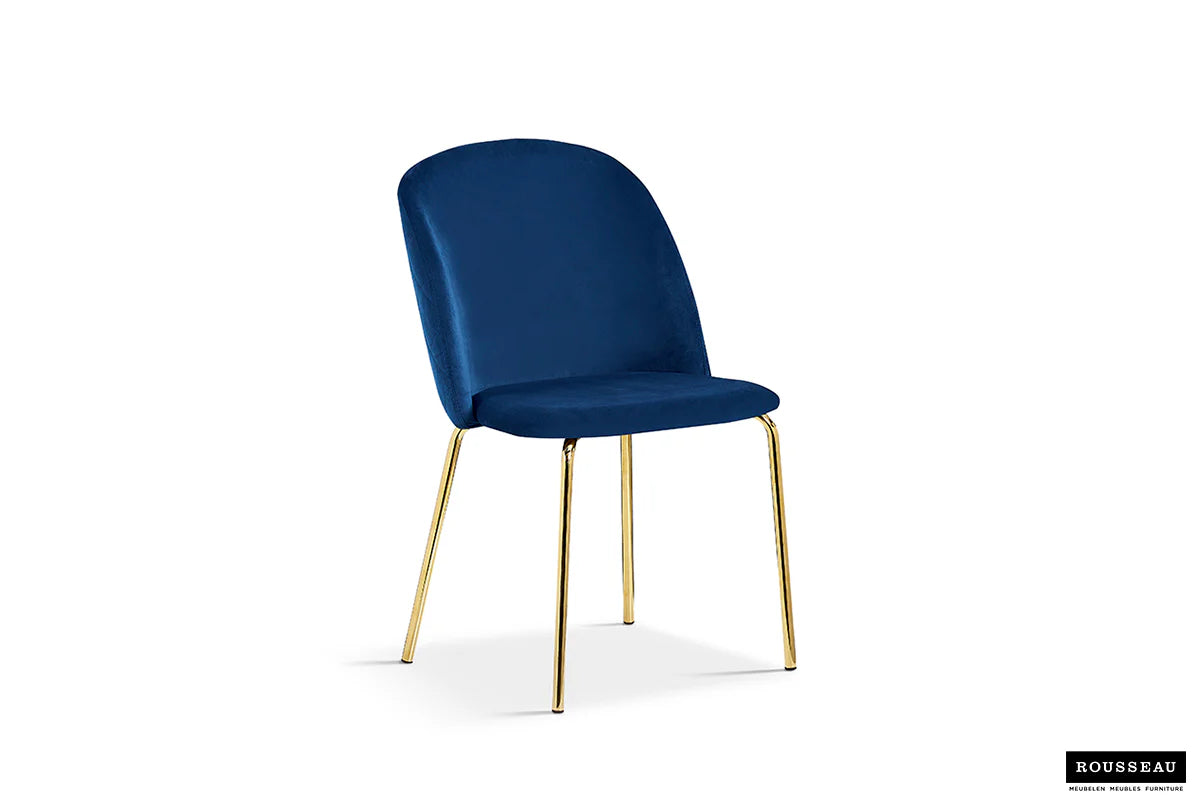 Luna stoel blauw