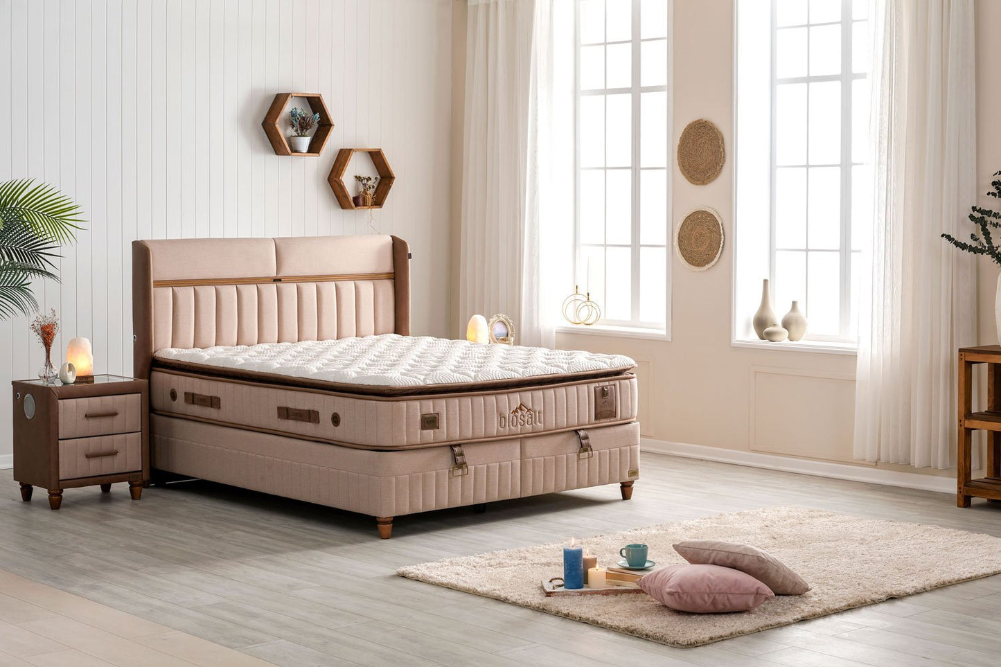 Bambi Biosalt Boxspring Bed