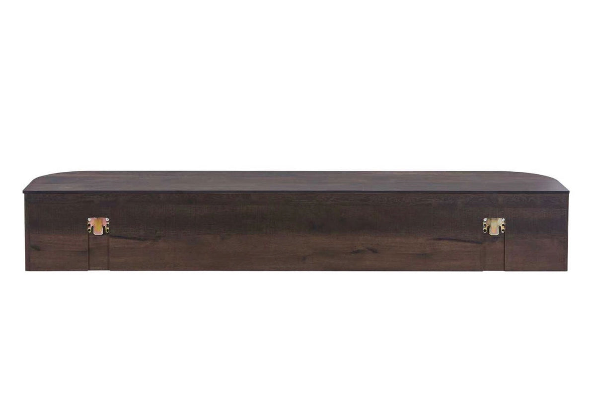 Japandi Walnut TV Kast Ophangsysteem