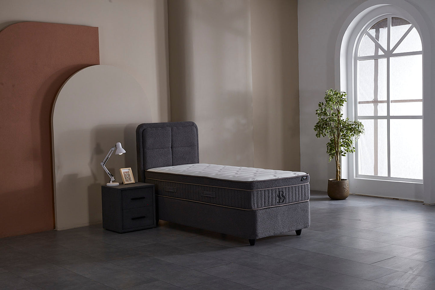 SIABED BOXSPRING – Grijs