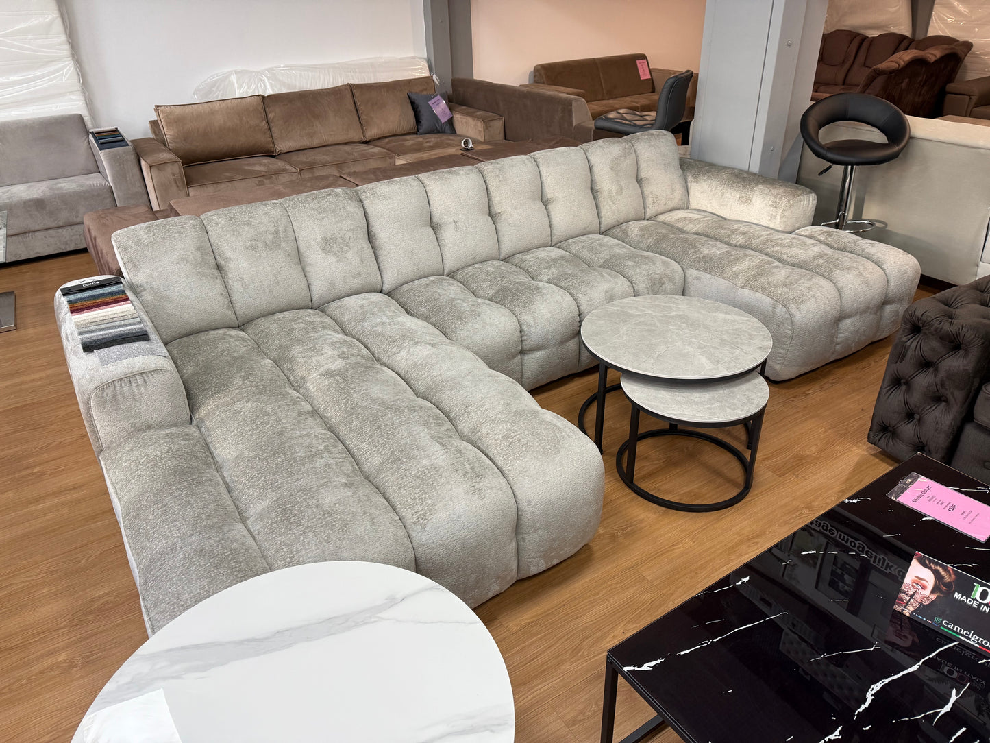 Huberta U-vorm Loungebank