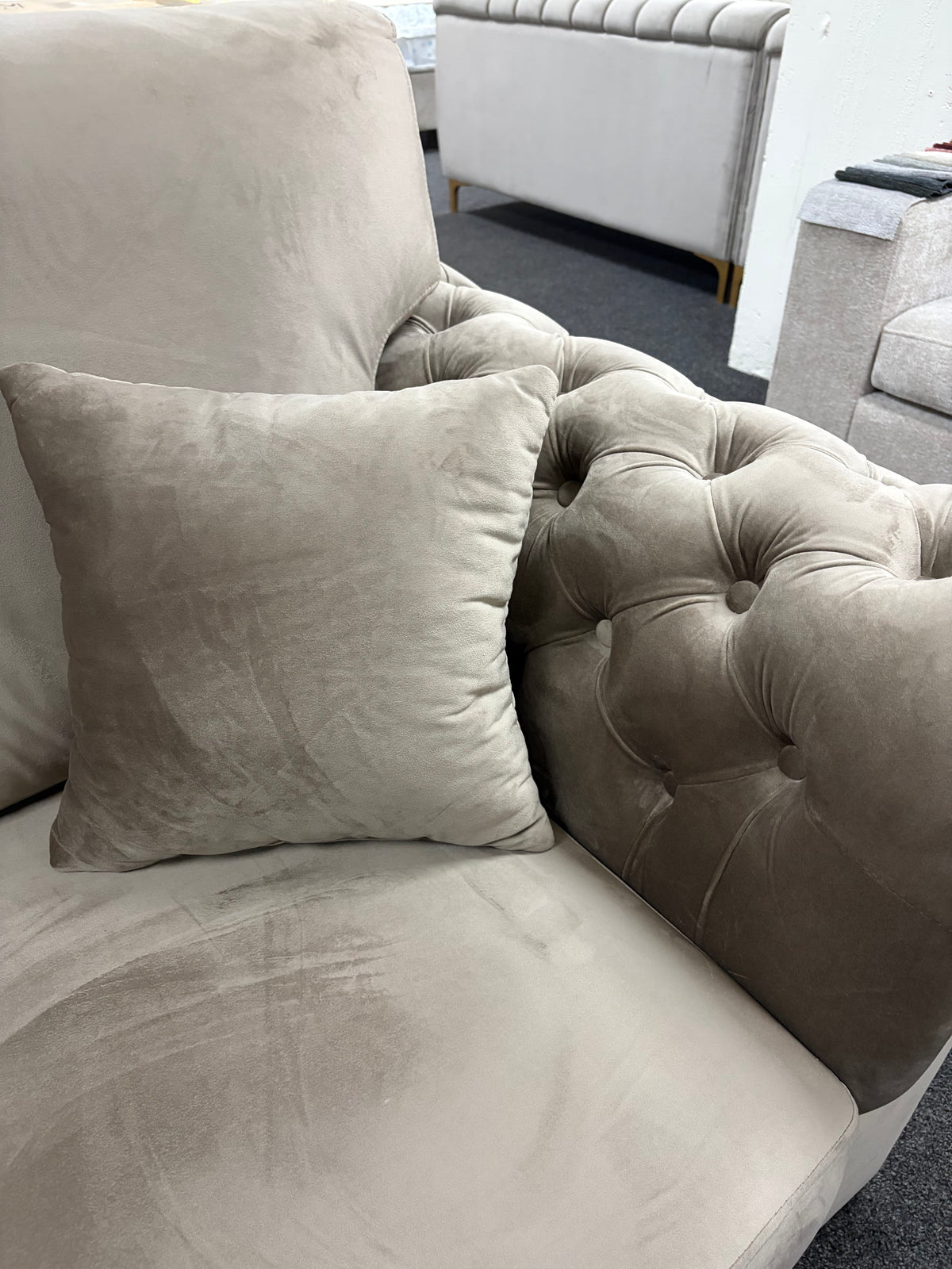 FORTISA Hoekbank - Luxe Velvet
