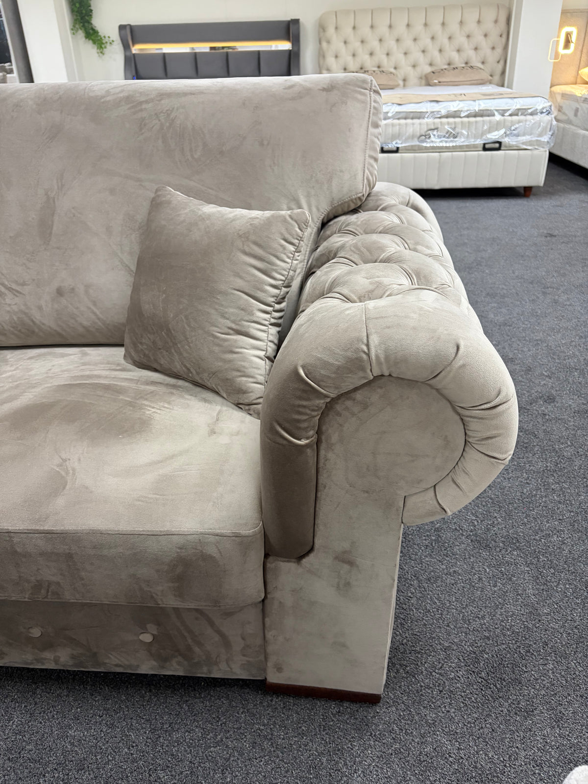 FORTISA Hoekbank - Luxe Velvet