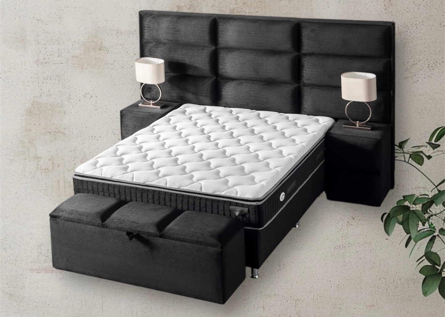 Madrid Boxspring bed