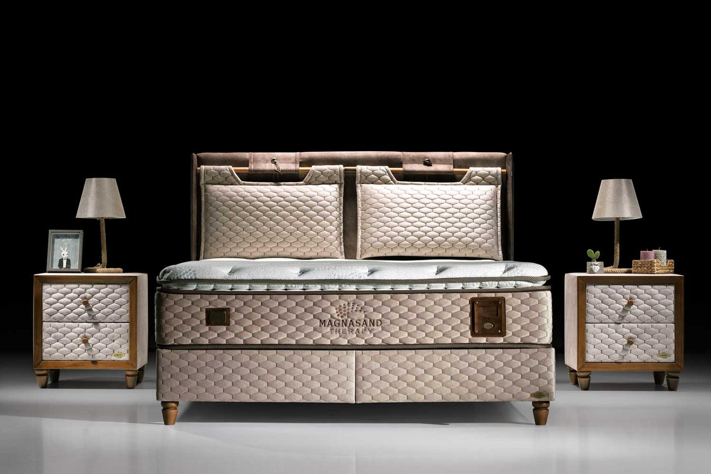 Bambi Magnasand Boxspring bed