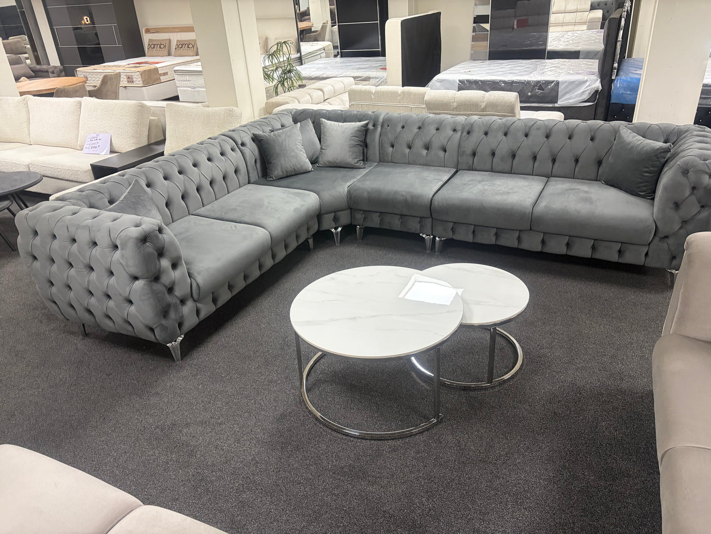 CHESTER – Luxe Chesterfield Hoekbank