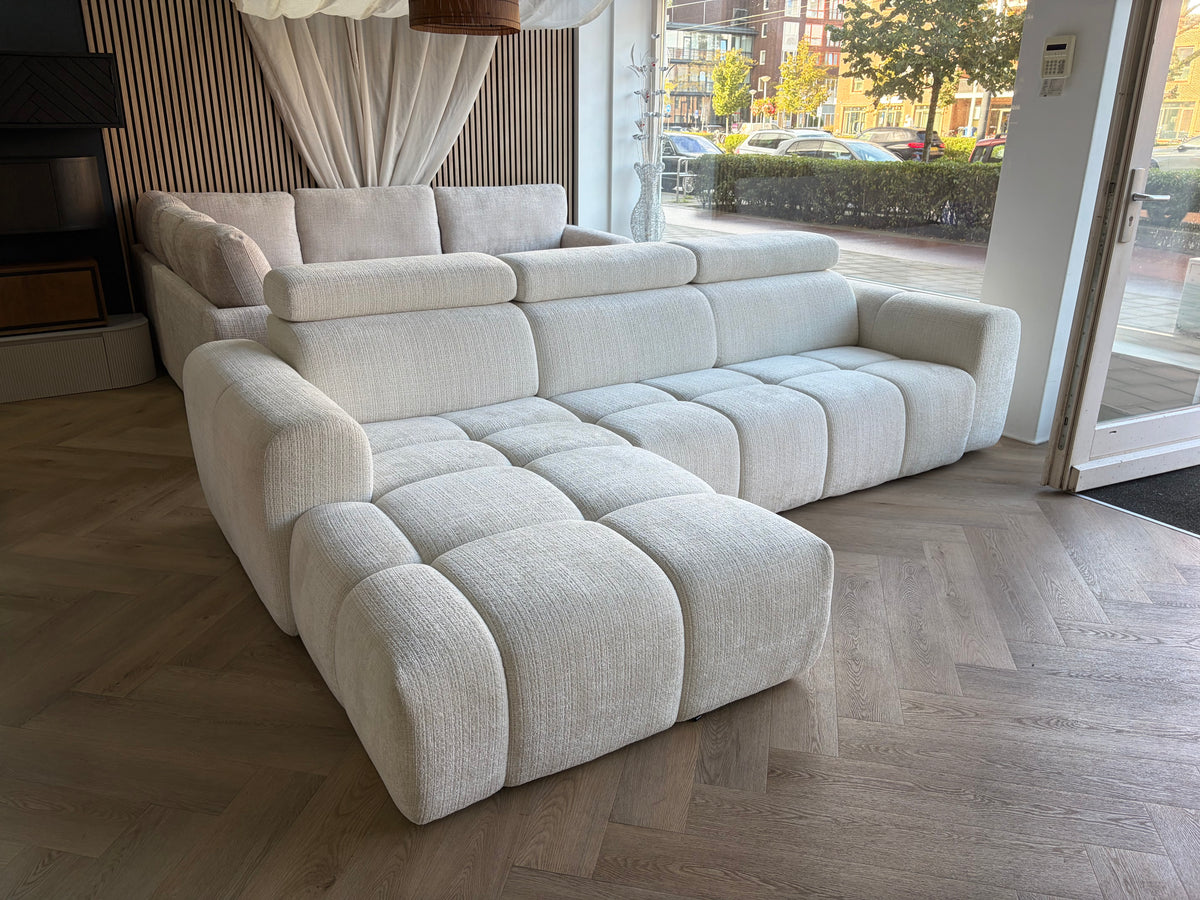 LORYA BUBBLE – Luxe Loungebank met Slaapfunctie & Opbergruimte