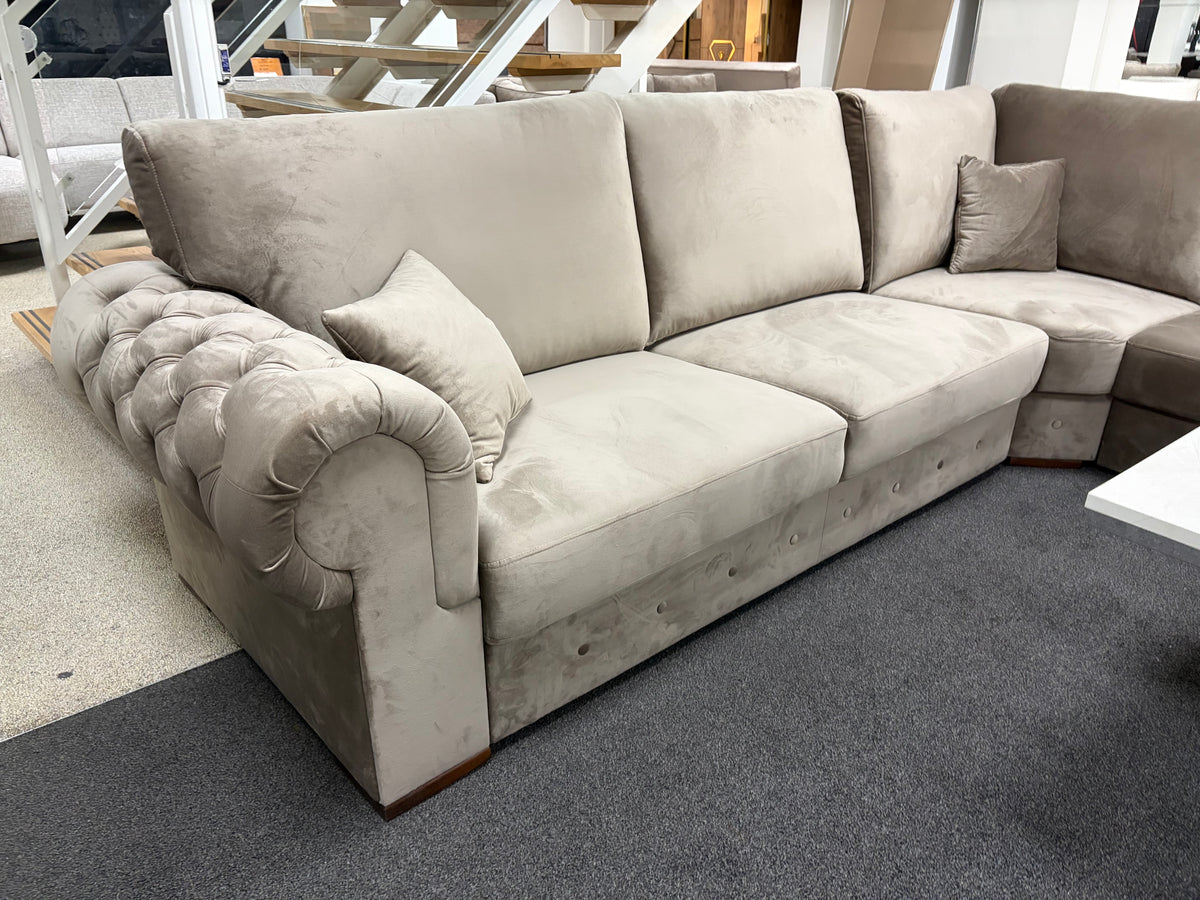 FORTISA Hoekbank - Luxe Velvet