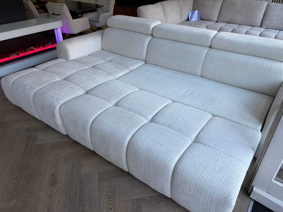 LORYA BUBBLE – Luxe Loungebank met Slaapfunctie & Opbergruimte