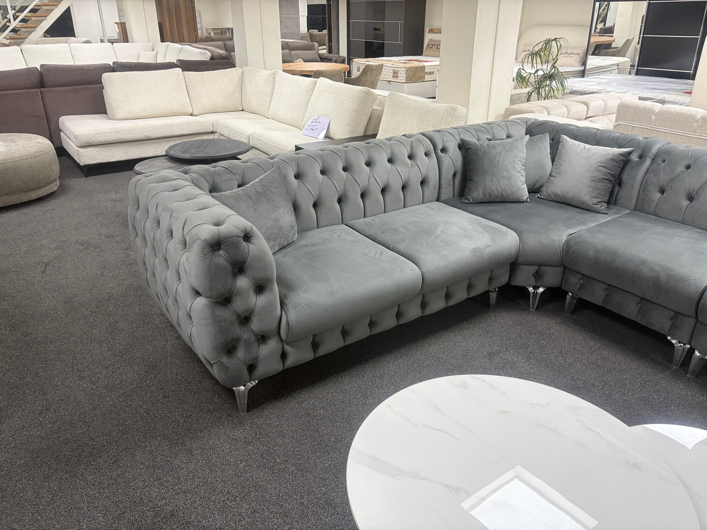 CHESTER – Luxe Chesterfield Hoekbank
