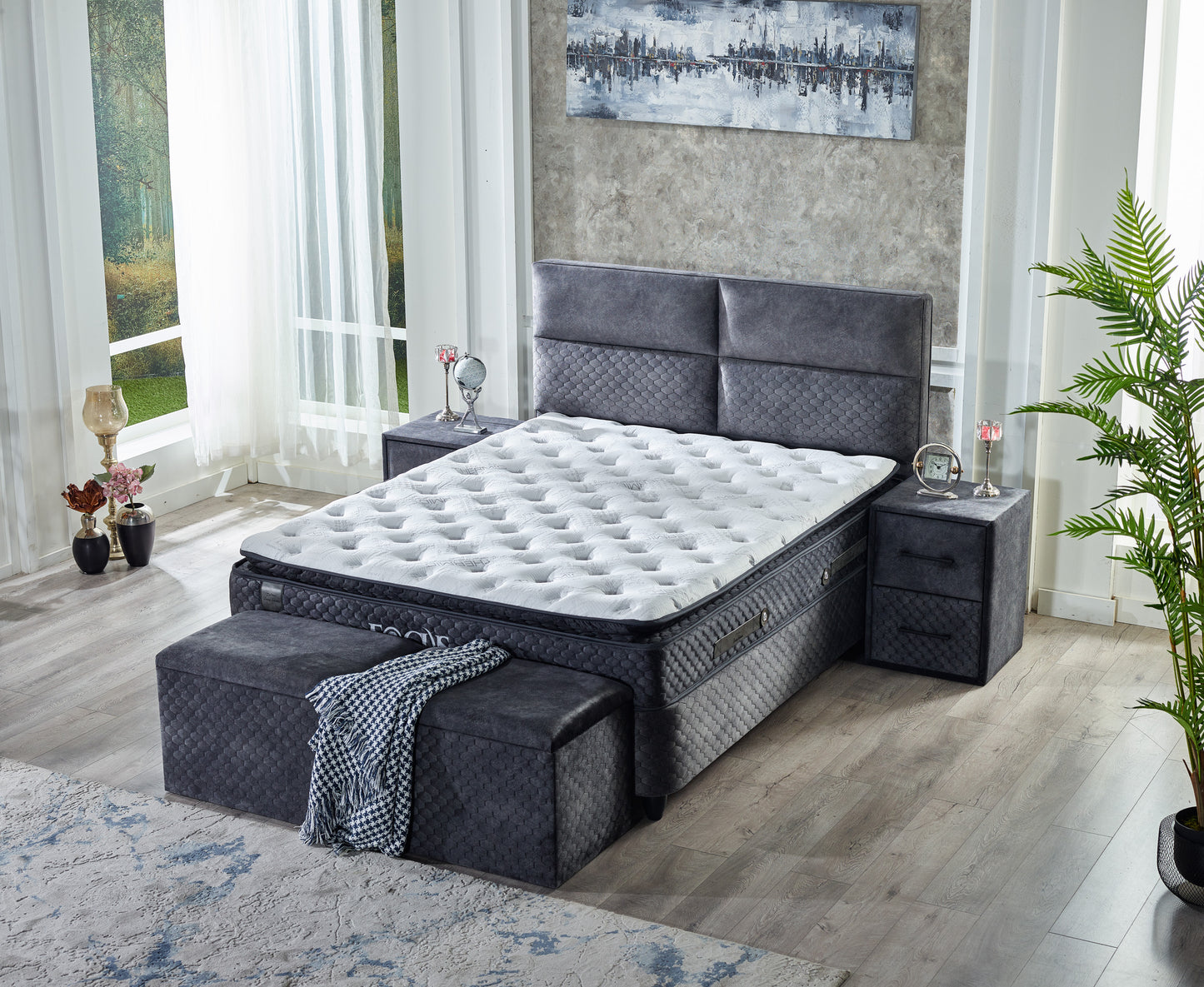 Focus Boxspring bed