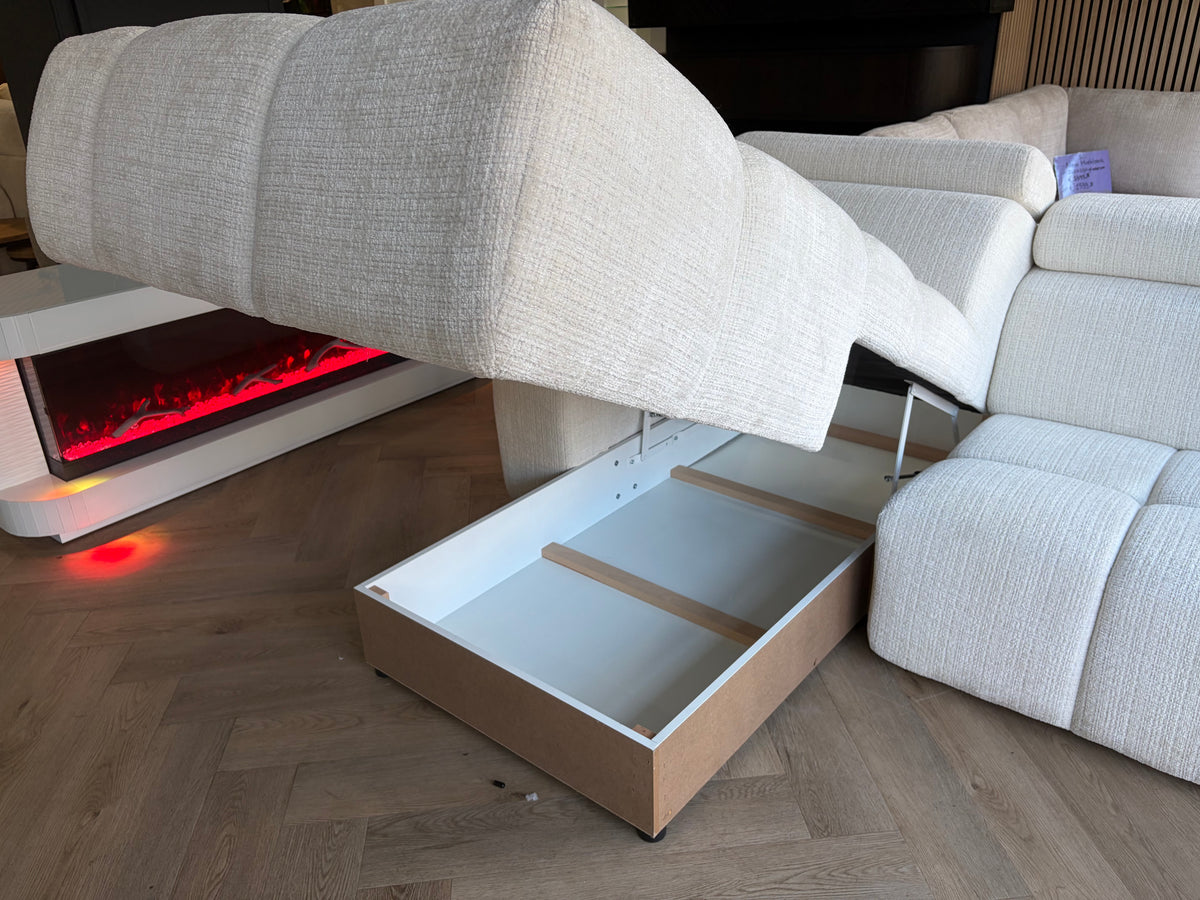 LORYA BUBBLE – Luxe Loungebank met Slaapfunctie & Opbergruimte