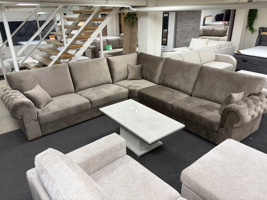 FORTISA Hoekbank - Luxe Velvet