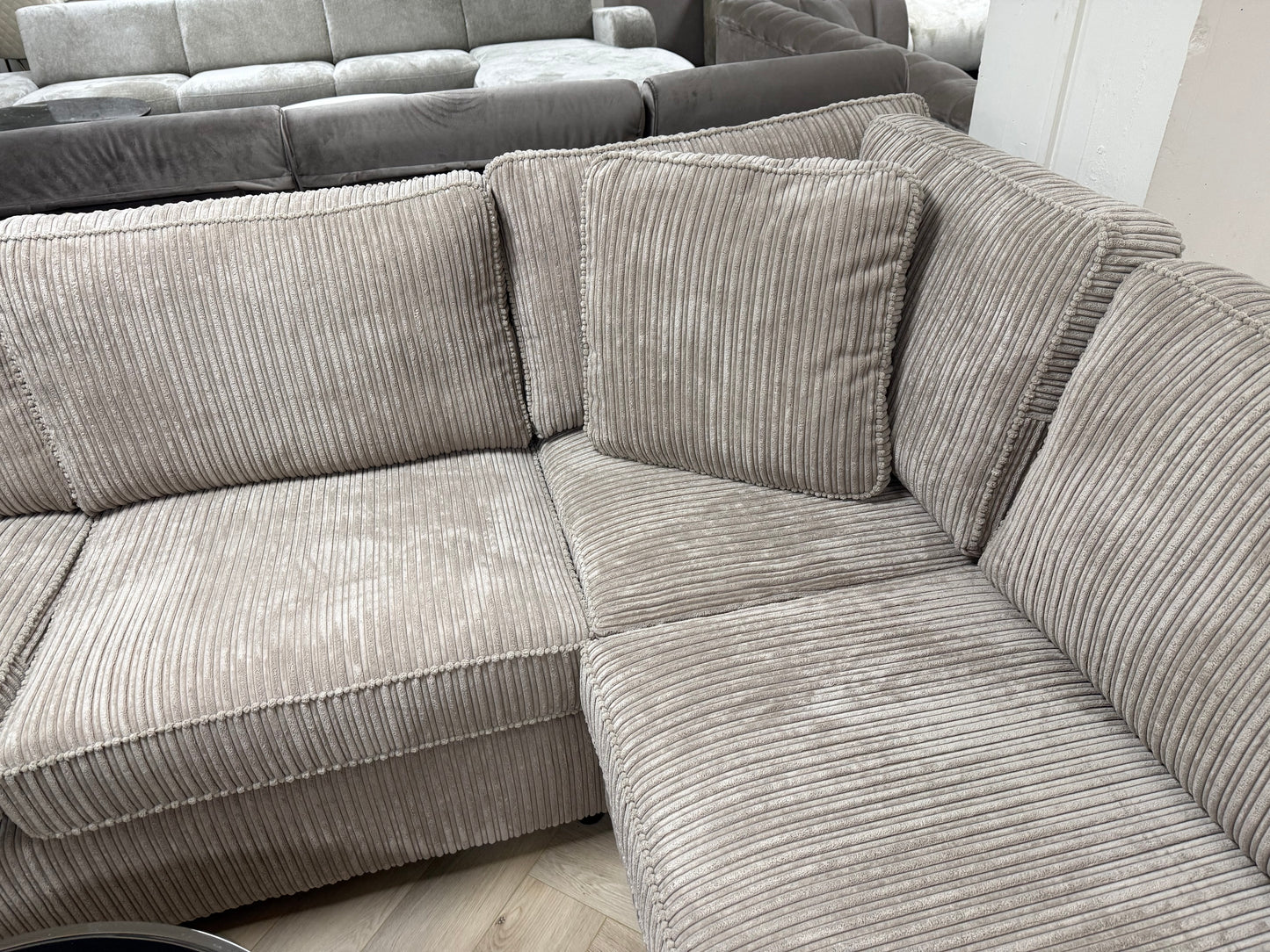 Stocky Rib beige - Lounge bank