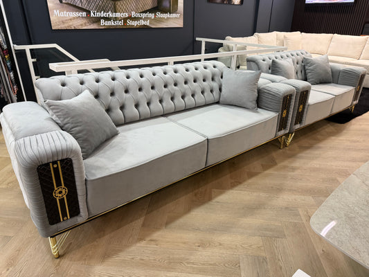 Chesterfield Tugce Bankstel 3 + 2 zits