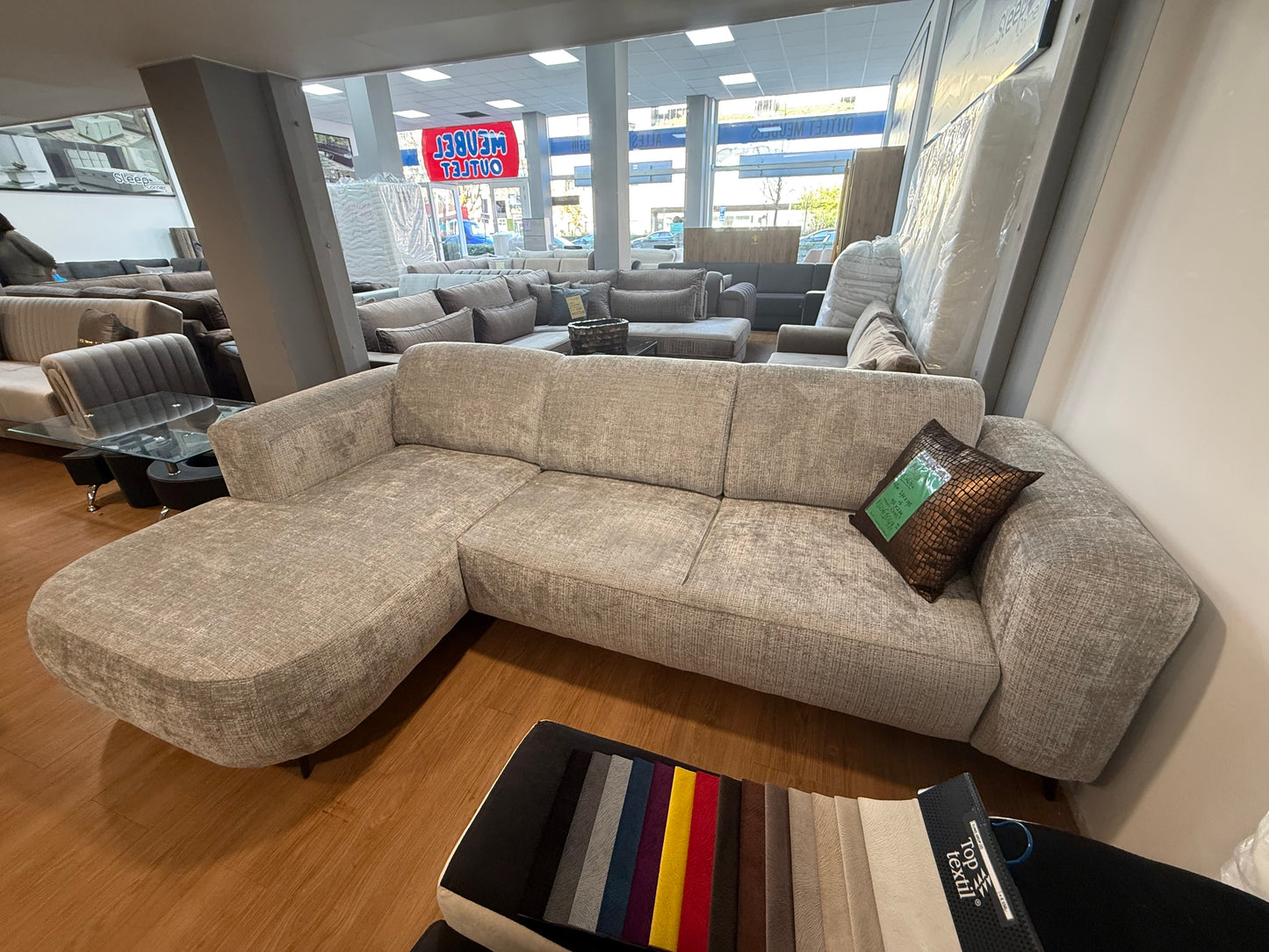 Mali licht grijs - Lounge bank