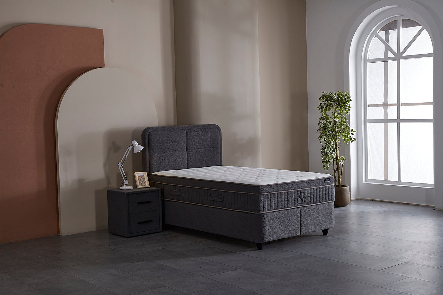 SIABED BOXSPRING – Grijs