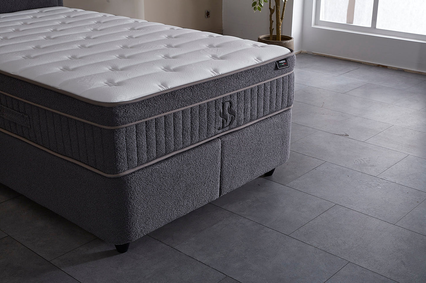 SIABED BOXSPRING – Grijs
