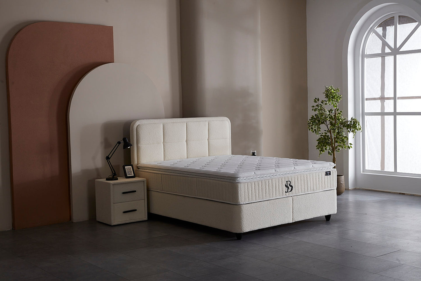 SIABED BOXSPRING – Beige