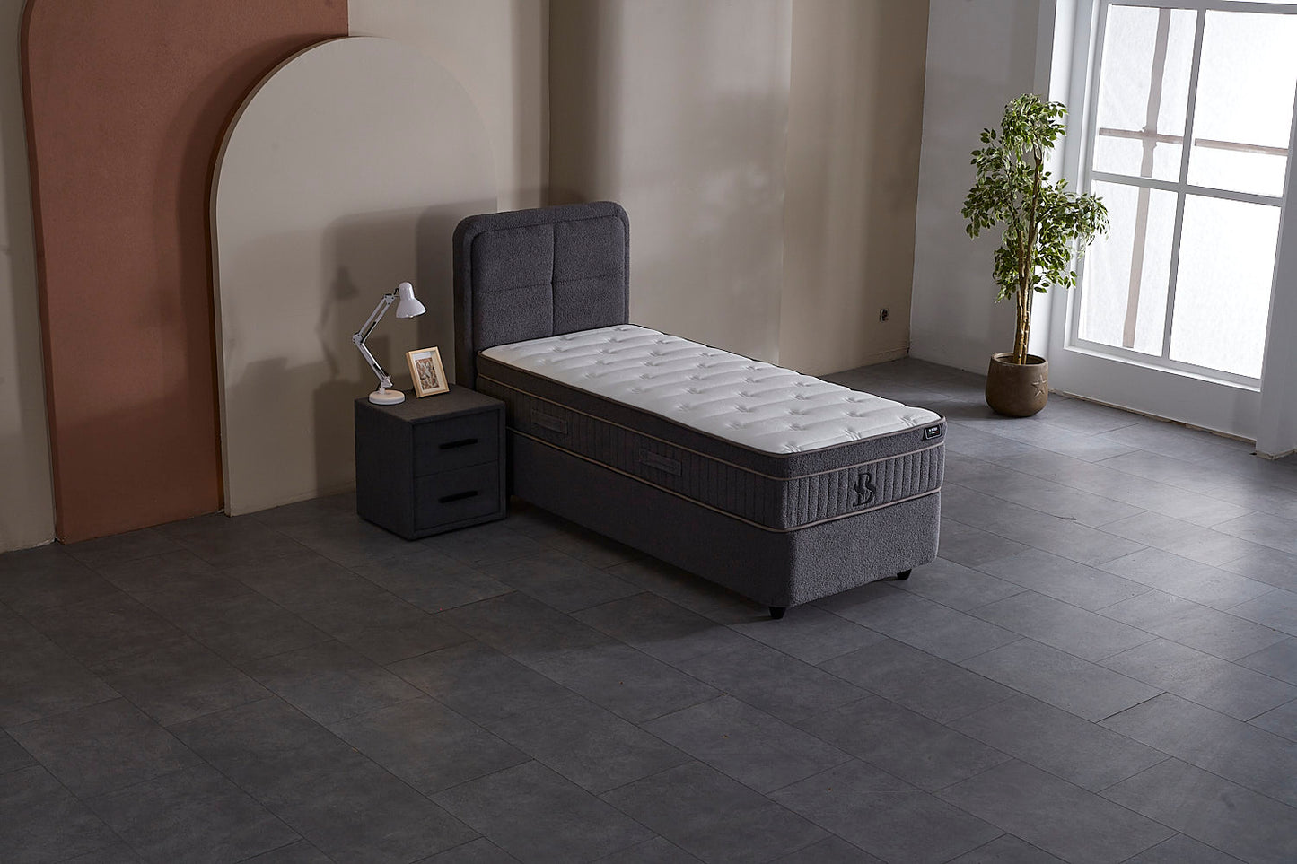 SIABED BOXSPRING – Grijs