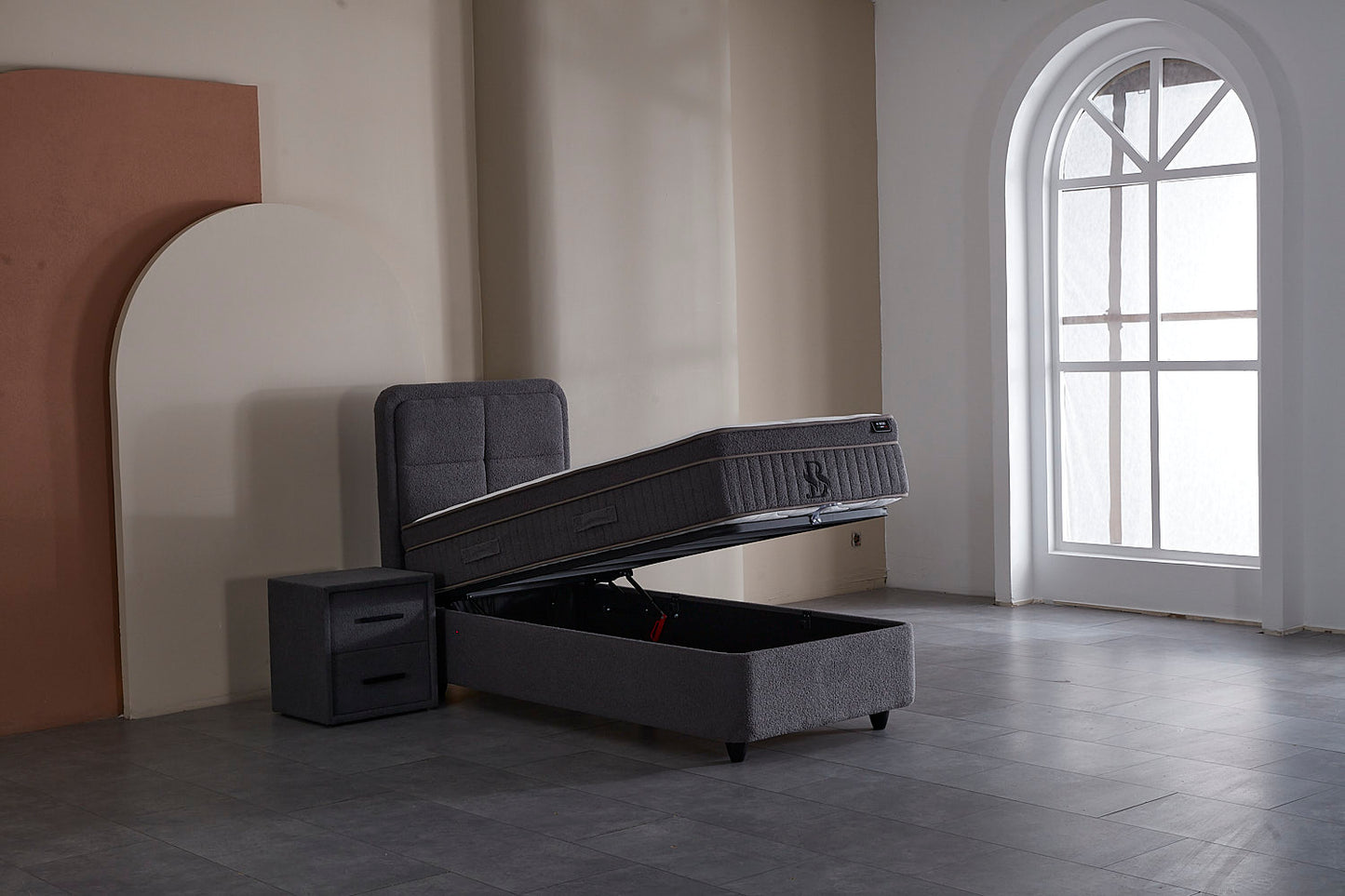 SIABED BOXSPRING – Grijs