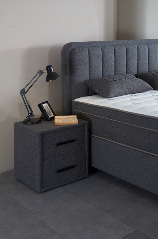 LEOBEDD BOXSPRING – Grey