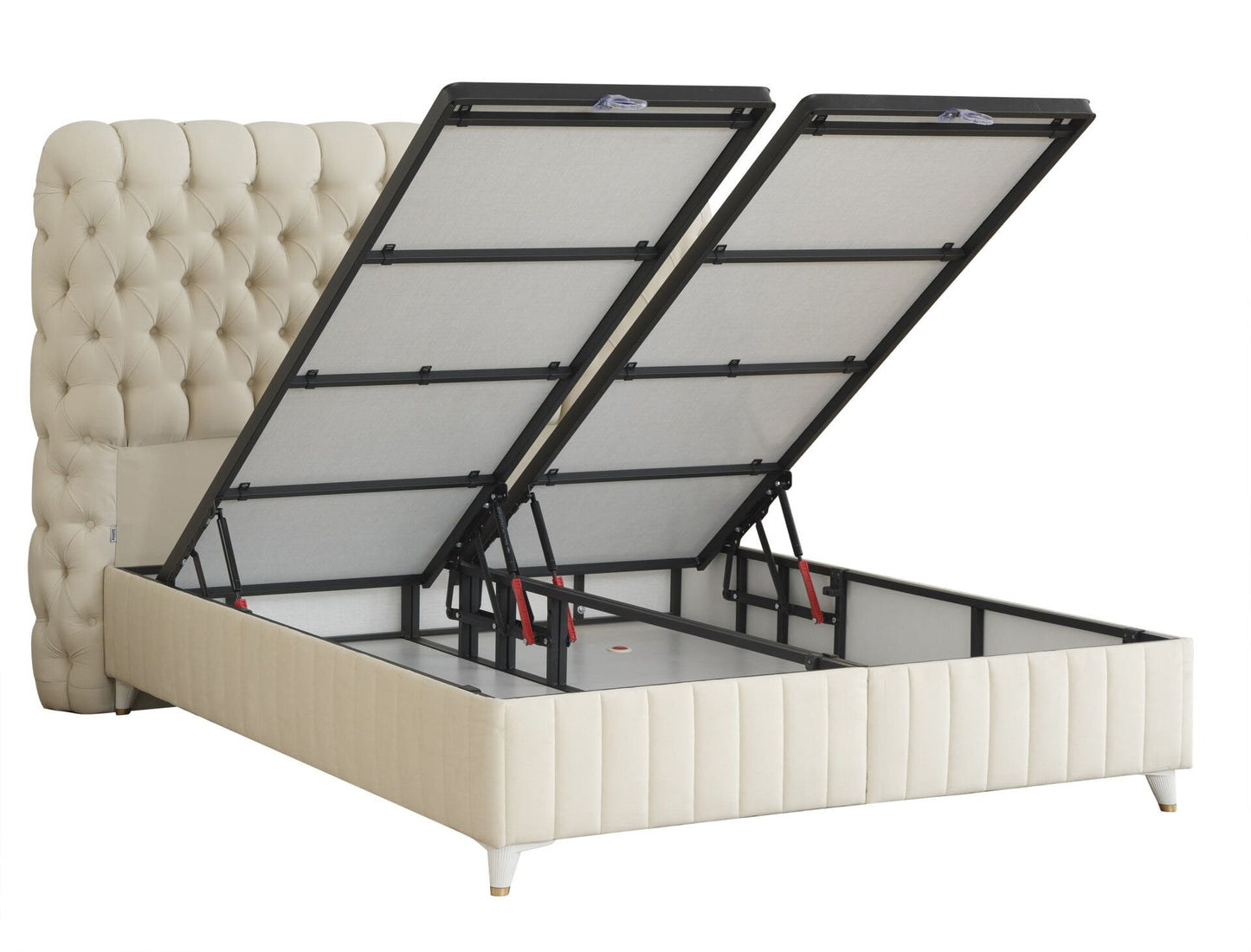 FLUFFY BOXSPRING – Beige